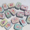 Teenytopia Trinket Tins - Bountiful Blooms - Cute little metal tins adorned with delicate floral patterns in an assortment of colours.