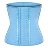 Artemis Vented Fitness Waist Trainer - This picture shows a close up of the waist trainer in the colour Baby Blue.